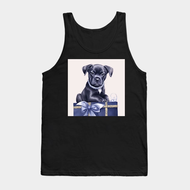 Staffy Gift Tank Top by Enchanted Reverie